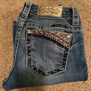 Lightly used Miss me jeans